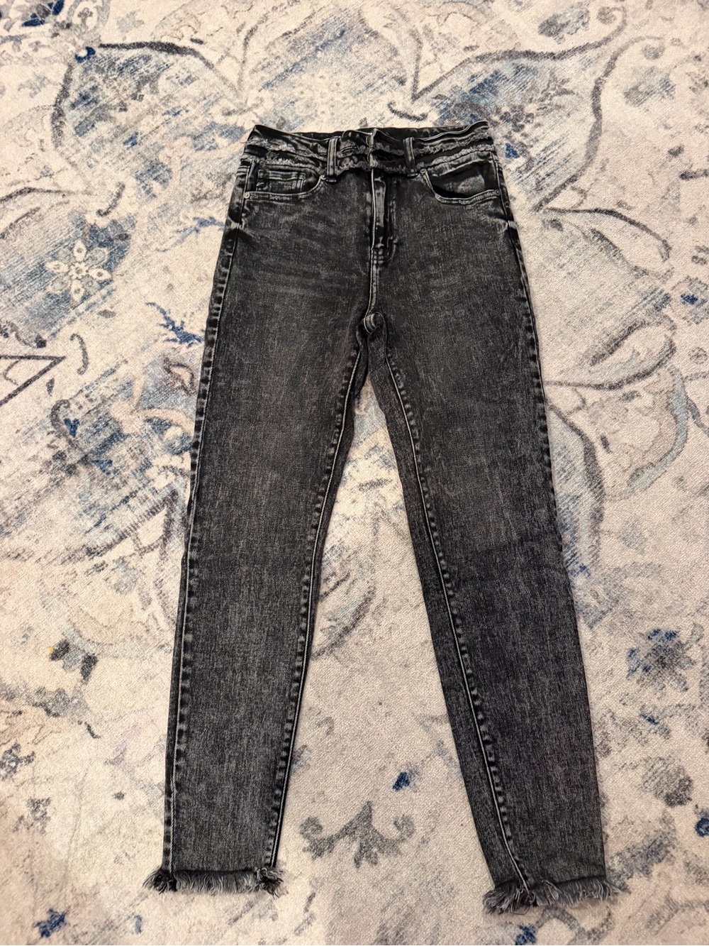 KanCan Washed Black High-Rise Skinny Jeans size 7/27